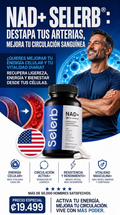 SELERB™ NAD+ | Destapa tus arterias y potencia tus circulacion sanguinea